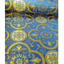 Floral Nonmetallic Greek Brocade - Church Brocade - Liturgical Brocade - Priest vestment's fabric