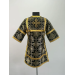 Black childrens sticharion (up to 150 cm height) - Church Altar Server robe