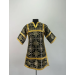 Black childrens sticharion (up to 150 cm height) - Church Altar Server robe