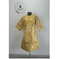 Gold childrens sticharion (up to 150 cm height) - Church Altar robe