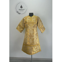 Gold childrens sticharion (up to 150 cm height) - Church Altar robe