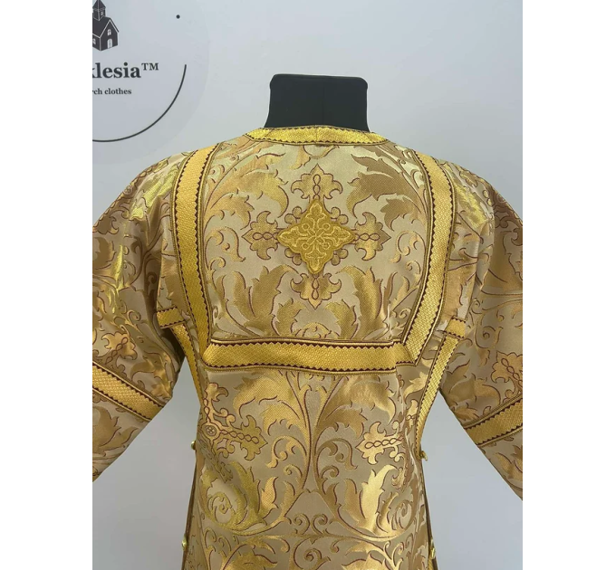 Gold childrens sticharion (up to 150 cm height) - Church Altar robe