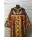 Сombined brocade and velvet sticharion - Altar boy robe - Altar Server Reader