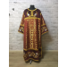 Сombined brocade and velvet sticharion - Altar boy robe - Altar Server Reader