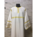 Stichar with embroidered cross - Church sticharion - Altar server reader robe