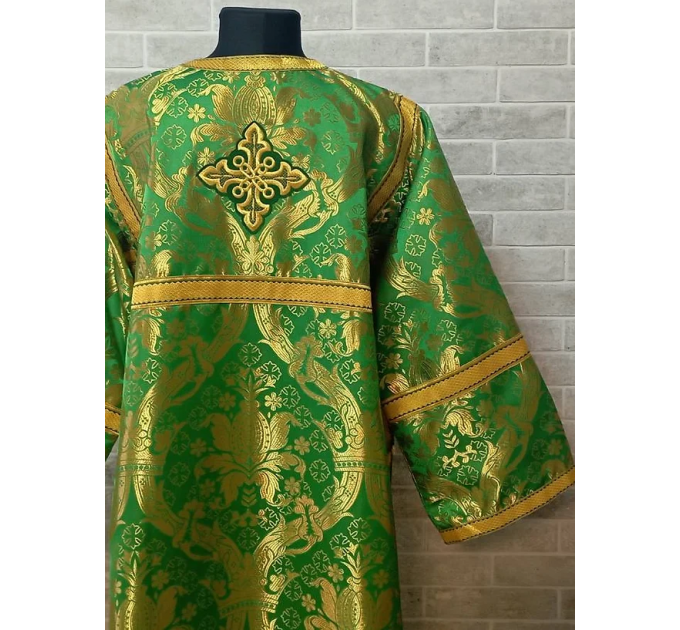 Light bue Altar Server Reader Robe - Stikharion - Surplice - Liturgical clothes