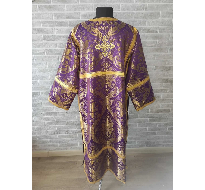 Light bue Altar Server Reader Robe - Stikharion - Surplice - Liturgical clothes