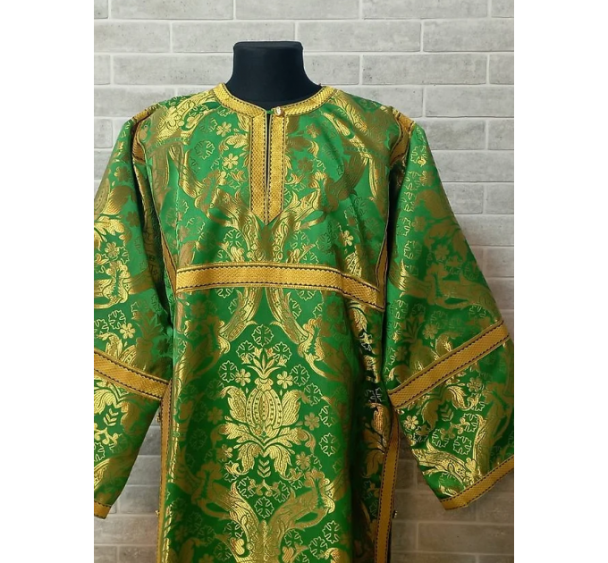 Light bue Altar Server Reader Robe - Stikharion - Surplice - Liturgical clothes