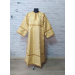 Gold Altar Server Reader Robe - Stikharion - Surplice - Rochet - Alb costume