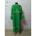 Green Altar Server Reader Robe in gabardine - Stikharion - Surplice - Rochet