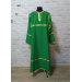 Green Altar Server Reader Robe in gabardine - Stikharion - Surplice - Rochet