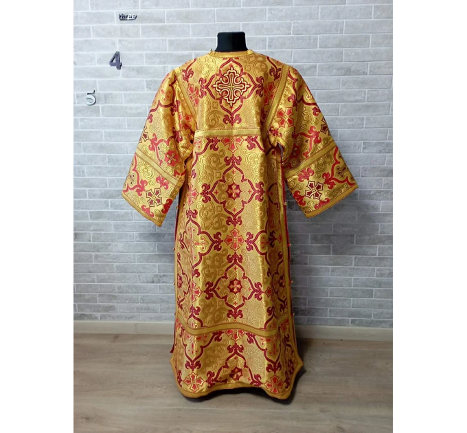 Stikharion in metallic brocade - Surplice - Rochet - Alb - Stikhar - church robe