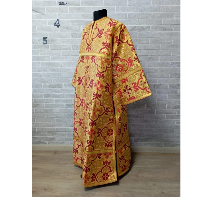 Stikharion in metallic brocade - Surplice - Rochet - Alb - Stikhar - church robe