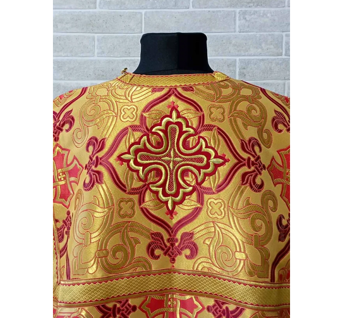 Stikharion in metallic brocade - Surplice - Rochet - Alb - Stikhar - church robe