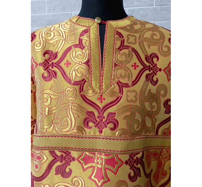 Stikharion in metallic brocade - Surplice - Rochet - Alb - Stikhar - church robe