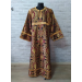 Maroon and black Altar Server Reader Robe - Stikharion - Surplice - Rochet - Alb