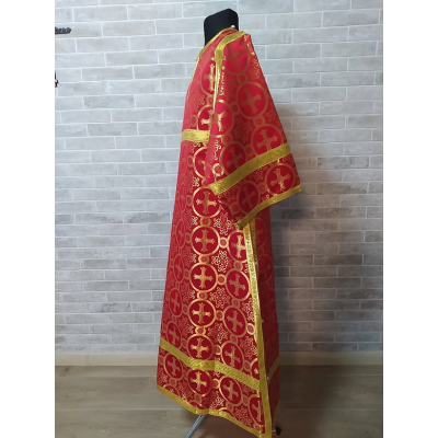 Red Altar Server Reader Robe - Stikharion - Surplice - Rochet - Alb