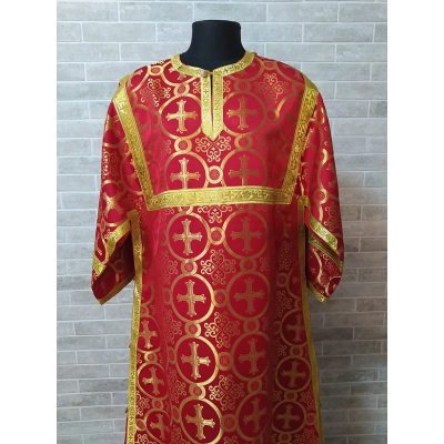 Red Altar Server Reader Robe - Stikharion - Surplice - Rochet - Alb