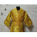 Gold Subdeacon's vestment - Orthodox Vestment for subdeacon - Subdeacon's robe