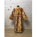 Gold-maroon subdeacon's vestment and single orar - Stictarion for subdeacon