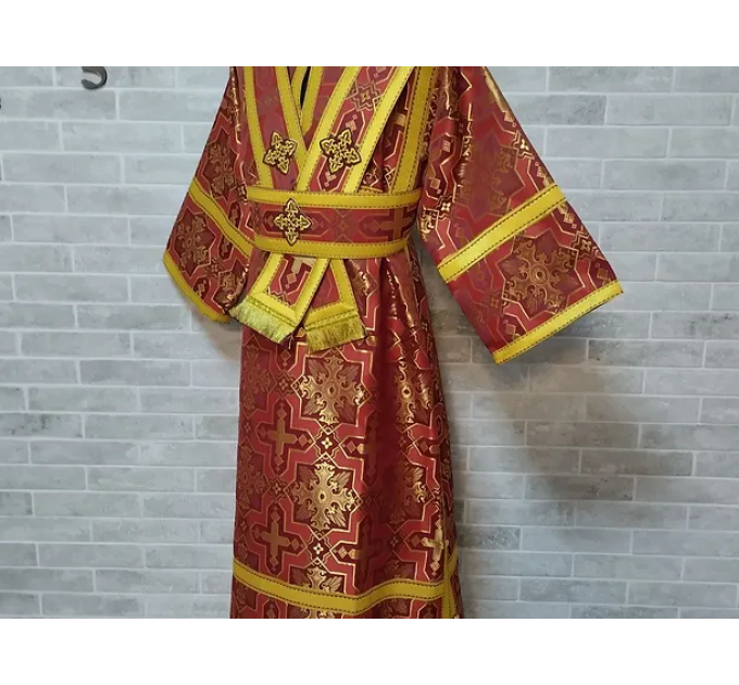 Stichar for subdeacon - Vestment in greek brocade - Orthodox liturgical clothes