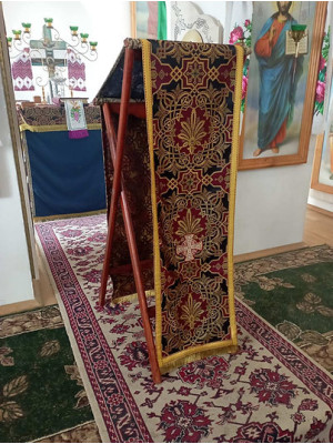 Altar stand covers - Analogian covers - analogion cover - Covers for icon stands