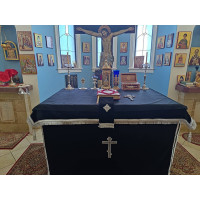 Church Altar cover - Covers for Lent - Vestment on the throne table