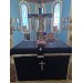 Church altar and prothesis Covers for Lent 