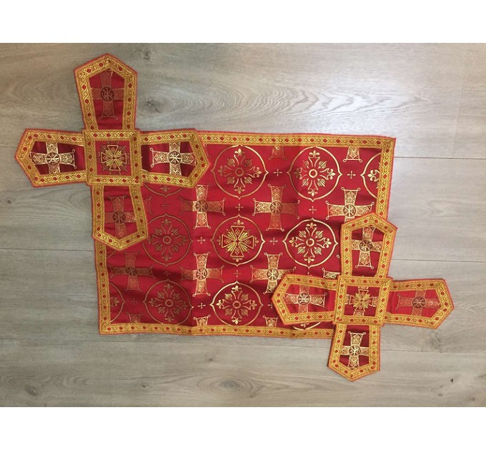 Orthodox chalice covers set ready to the shioment