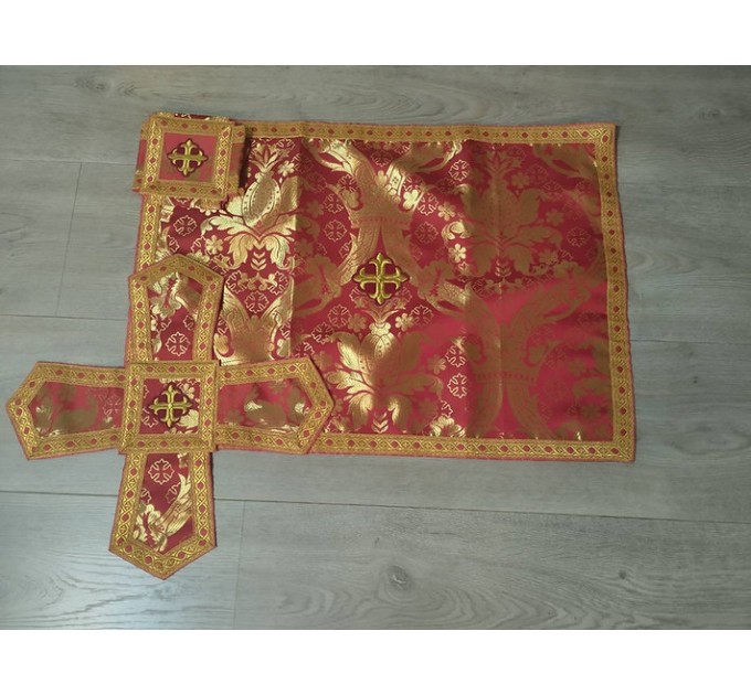 Orthodox Chalice Covers from greek brocade 