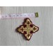 Orthodox Set of 17 embroidered crosses for Orthodox vestments