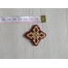 Orthodox Set of 17 embroidered crosses for Orthodox vestments