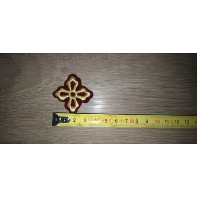 Orthodox Set of 18 embroidered crosses for Orthodox vestments crosses for sewing