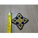 Orthodox set of 17 embroidered crosses for Priest's vestments in greek style