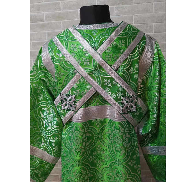 Green subdeacon's vestment - Orthodox Vestment for subdeacon - sticharion