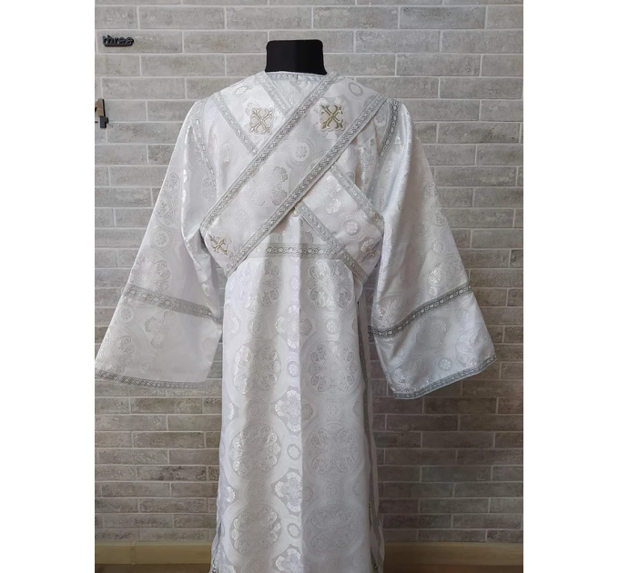 Subdeacon's alb - Vestment - Orthodox subdeacon's set - Liturgical garment set