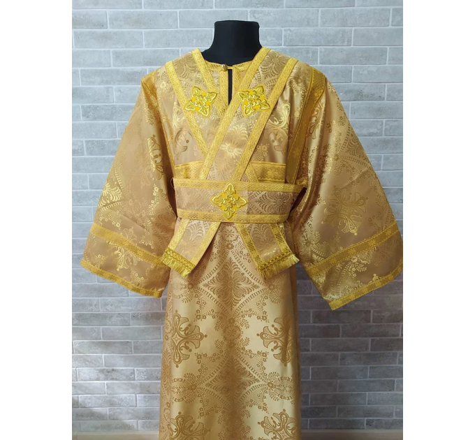 Subdeacon's alb - Vestment - Orthodox subdeacon's set - Liturgical garment