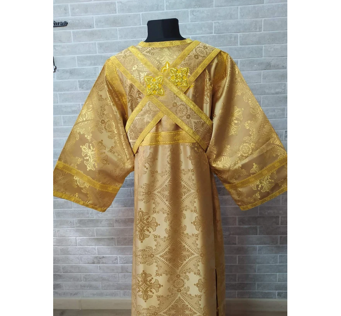 Subdeacon's alb - Vestment - Orthodox subdeacon's set - Liturgical garment