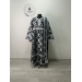 Black deacon's vestment set - Deacon's alb - Orthodox Vestment - Stichar, orar