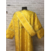 Brocade vestment for deacon - Stichar and orar in yellow-gold brocade