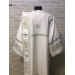 Deacon's embroidered vestment - Stichar and orar with silver embroidery