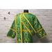 Burgundy deacon's liturgical Orthodox Vestment -Sticharion and orar