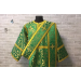 Burgundy deacon's liturgical Orthodox Vestment -Sticharion and orar