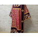 Combined velvet and brocade Deacon's vestments set - Deacon's alb - Orthodox