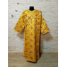 White/silver Deacon's sticharion - Yellow/maroon Orthodox Vestment - Deacons set