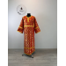 Sticharion in red brocade - Orthodox church stichar - Altar Server Reader Robe