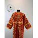 Sticharion in red brocade - Orthodox church stichar - Altar Server Reader Robe