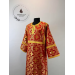 Sticharion in red brocade - Orthodox church stichar - Altar Server Reader Robe