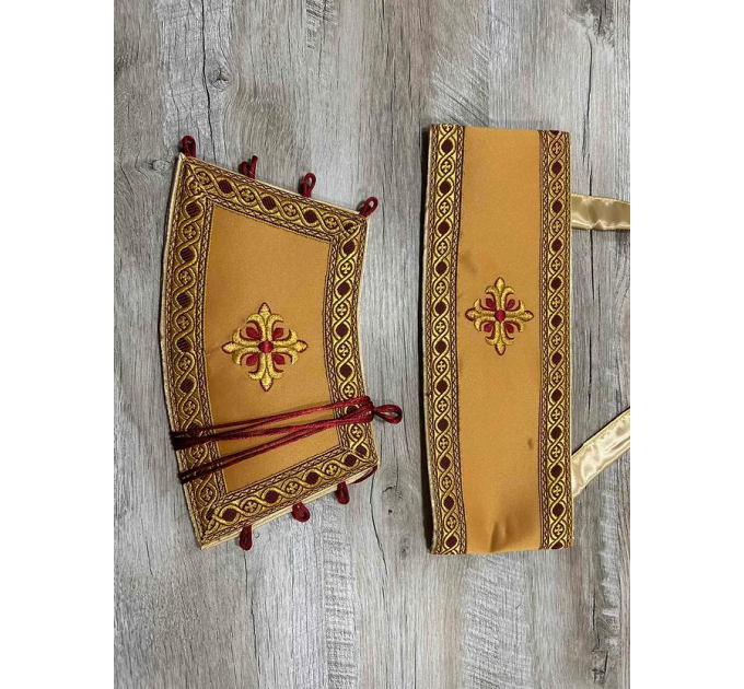 Embroidered priest vestment - Liturgical vestment for priest