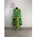 Church vestment with Holy Spirit icon - Greek style priest vestment on brocade